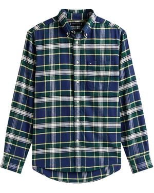 Tommy Hilfiger Tartan Check Shirt - Blue