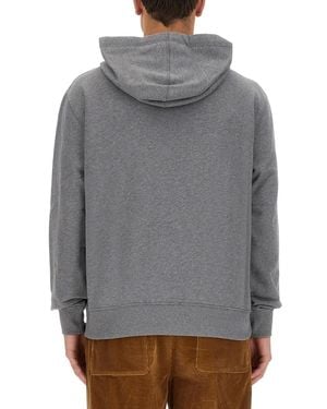 Etro Pegasus Sweatshirt Cotton Sweatshirts - Gray