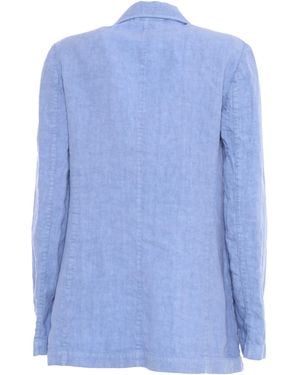Aspesi Mod.0945 Jacket Linen - Blue