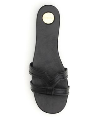 Saint Laurent Sandals Mabrouka Calf Leather - White