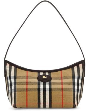 Burberry Printed Canvas Mini Highlands Handbag - Multicolor