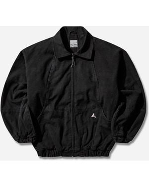 ROA Ash Canvas Jacket Cotton Pocket Lining - Black