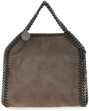 Stella McCartney Tote Bag Falabella Tiny Polyester - Brown