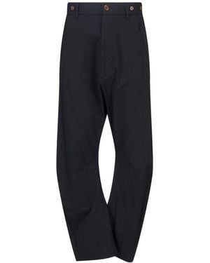 Vivienne Westwood Buckle Trousers - Blue