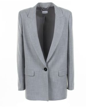 Marella Single Breasted Jacket - Grey