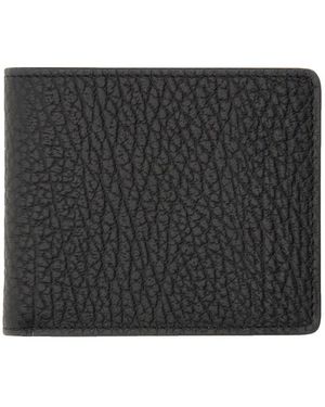 Maison Margiela Logo Wallet Leather & Purses - Black