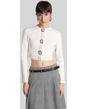 Self-Portrait Cardigan - Gray