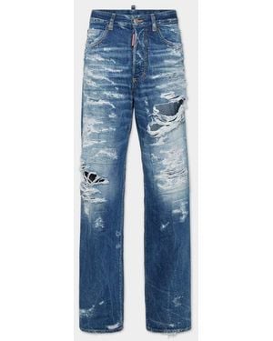 DSquared² Dsquared2 Distressed Jeans - Blue