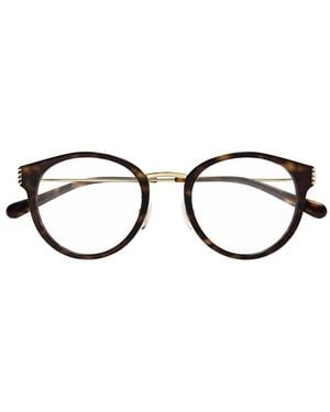 Gucci Frame And Lens Eyeglasses - Brown