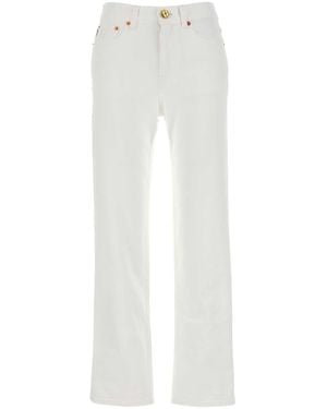 Blazé Milano Clapotis Jeans in White | Lyst UK