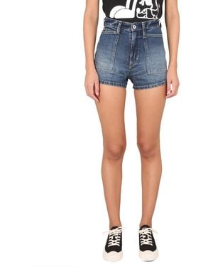 KENZO Denim Shorts - Blue