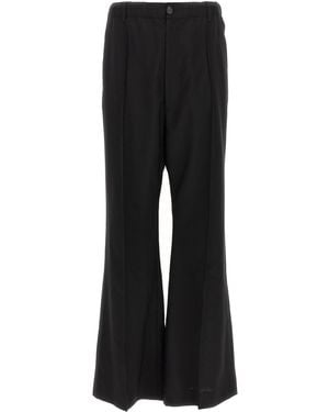 Marni Tropical Wool Trousers - Black