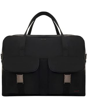 Kiton Duffle Bag Polyamide/Nylon - Black