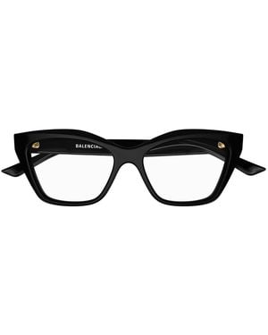 Balenciaga Bb0342O Linea Everyday 005 Recycled Acetate Occhiali Vista - Black