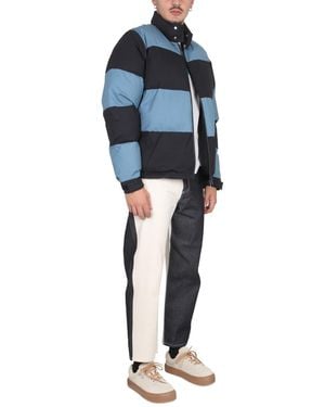 Sunnei Down Panel Virgin Wool Jacket - Blue