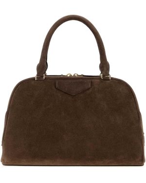 Givenchy Givenchy Suede Top Handle Bag - Brown