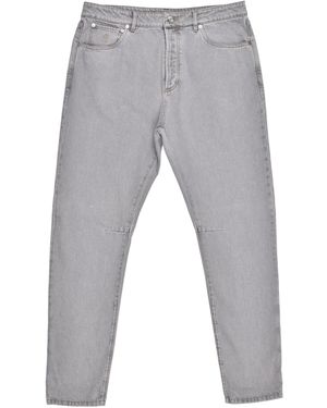 Brunello Cucinelli Light Denim Trousers - Grey