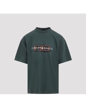 Balenciaga Medium Fit S/S - Green