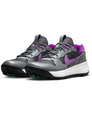 Nike Acg Lowcate Smoke Sneakers Shoes - Blue