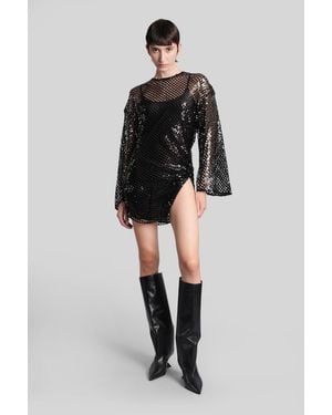 The Attico Mini Dress - Black