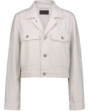 Lemaire Cropped Jacket - White