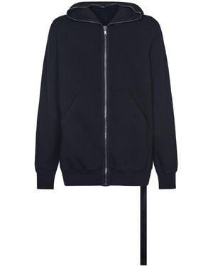 Rick Owens Jumbo Gimp Hoodie - Blue