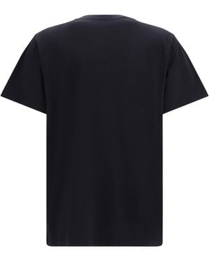 Ganni T-Shirt Strawberry Cotton T-Shirts & Jerseys - Black