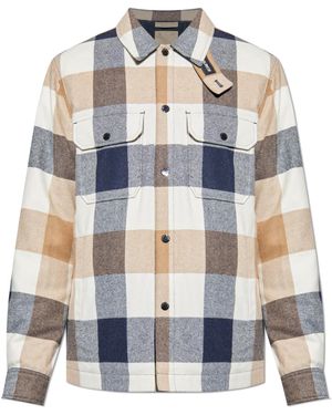 Woolrich Plaid Pattern Shirt - Blue