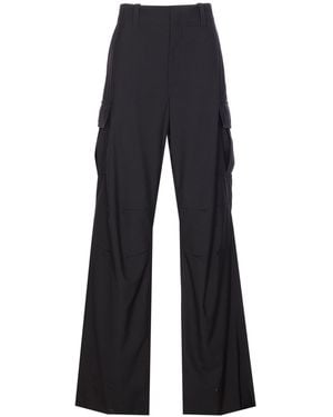 Bottega Veneta Trousers Wool - Black