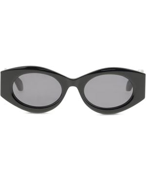 Alaïa Sunglasses Oval- Acetate - Gray