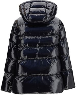Pinko Down Jacket Eleodoro Outer Polyamide Puffer - Blue