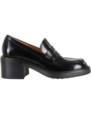 Tod's Gomma T60 73L Mocassino - Black