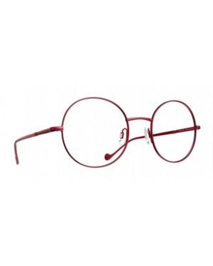 Caroline Abram Mini Vinyl Metallo Optical Frames - Red