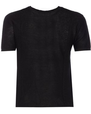 Lisa Yang T-Shirts And Polos Cashmere - Black