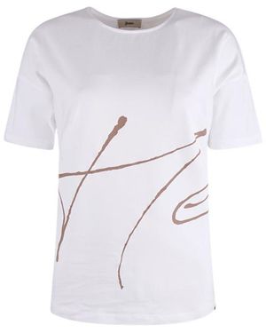 Herno T-Shirt Jg000178D-52009 Open - White