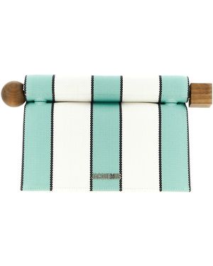 Jacquemus 'La Pochette Rond Carré' Clutch - Green