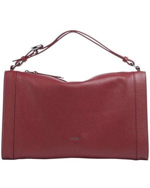 Coccinelle Shoulder Bag Cowhide Leather - Red