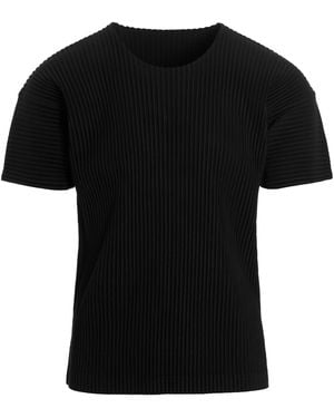 Issey Miyake 'Basics' T-Shirt - Black