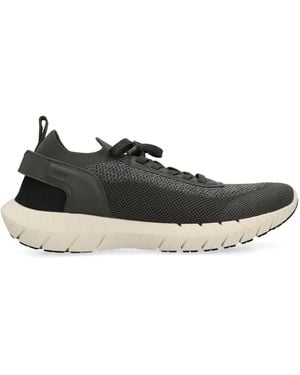 BOSS Low-Top Trainers Polyester Trainers - Black
