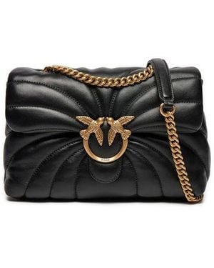 Pinko Crossbody Bag Sheep Nappa Crossbody-Bags - Black