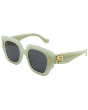Loewe Sunglasses Square Full Rim, Pastel Frame And Lens Lw40129U95A - Gray