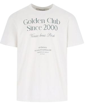 Golden Goose Golden Club T-Shirt - White