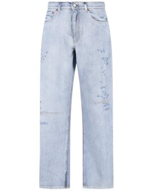 MM6 by Maison Margiela Five-Pocket Trousers - Blue