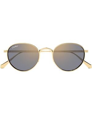 Cartier Cartier Ct0626S Signature C De Cartier 008 Sunglasses - Brown