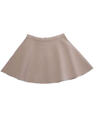 Marni Skirt Flared Cotton Blend - Gray