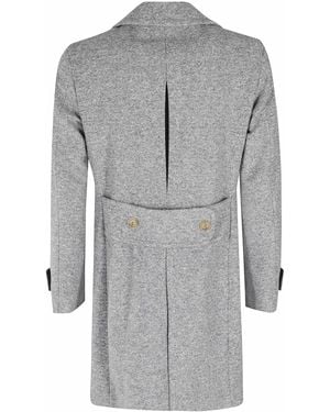 Luigi Bianchi Jersey Coat - Grey
