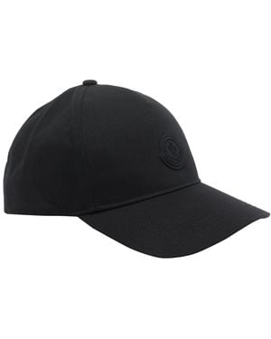 Moncler Hats Cotton - Black