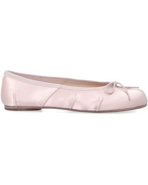Maison Margiela Tabi Satin Ballerina - Pink