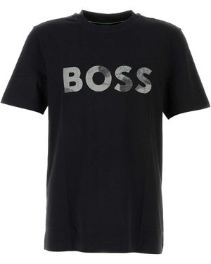BOSS Cotton T-Shirt - Black
