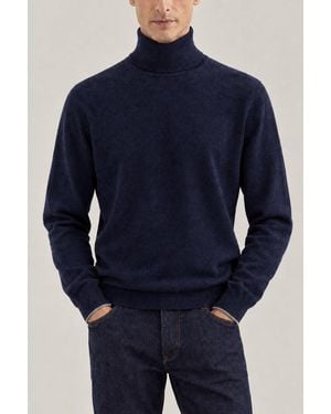 Brunello Cucinelli Wool Turtleneck Jumper Clothing - Blue